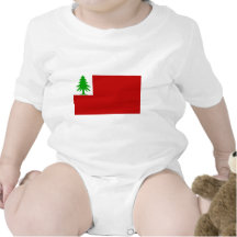 New England Flag Romper