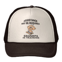 New Grandpa In Training Trucker Hat