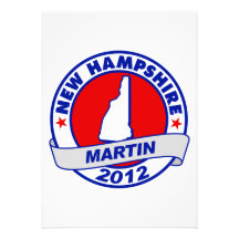 New Hampshire Andy Martin Invitations