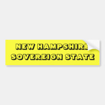 NEW HAMPSHIRE BUMPER STICKER