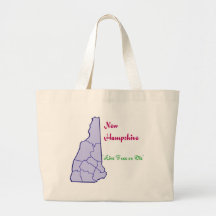 New Hampshire Tote Bags