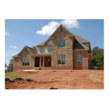 New Home Construction Business Card