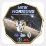 New Horizons Mission To Pluto! Square Stickers