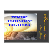 New Jersey Blues NJ Stretched Canvas Prints