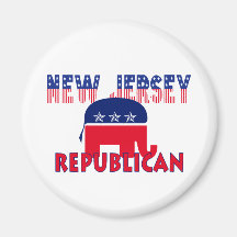 New Jersey Republican Fridge Magnets