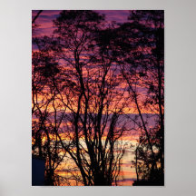 New Jersey Sunset Poster
