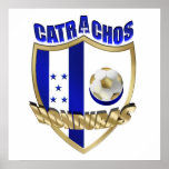 New Los Catrachos 2010 Honduras futbol gifts Print
