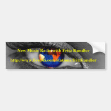 New Music Radio Bumper Stickers