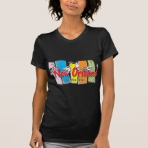 New-Orleans-Retro Tee Shirts