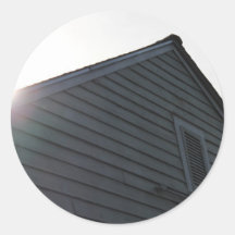 New Orleans style house Round Sticker