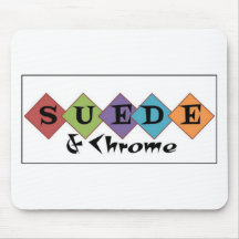 New Suede and Chrome logo items Mousepad
