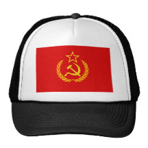 New Ussr, Democratic Republic of the Congo flag Hats