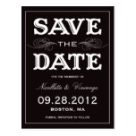 NEW VINTAGE | SAVE THE DATE ANNOUNCEMENT POSTCARDS