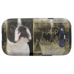New Year - Golden Elegance - Boston Terrier