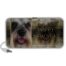 New Year - Golden Elegance - Schnauzer Speaker System