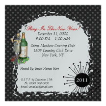 New Year Party Invitations