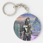 NEW YEAR'S EVE OF A CYBORG KEY CHAIN