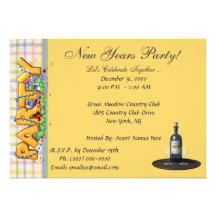 New Years Eve Party Invitations