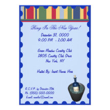 New Year's Party Invitations