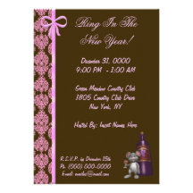 New Year's Party Invitations
