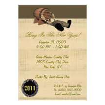 New Year's Party Invitations