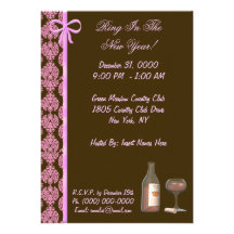 New Year's Party Invitations