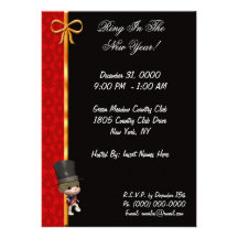New Year's Party Invitations
