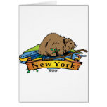 New York Beaver Card