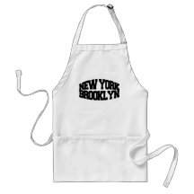 New York Brooklyn Apron