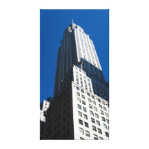 New York City Chrysler Building Canvas Prints