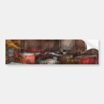 New York - City - Greenwich Village - Abstract cit Bumper Stickers