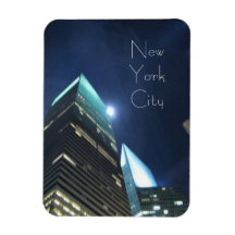 new york city moonlight flexible magnet