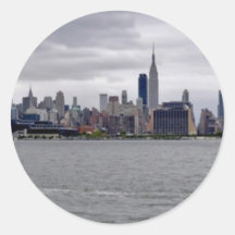 New York City Skyline Sticker