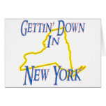 New York - Gettin' Down Greeting Card