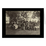 New York Militia Military Band, Arlington, VA 1861 Greeting Card