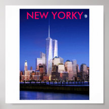 new york, NEW YORKY Posters