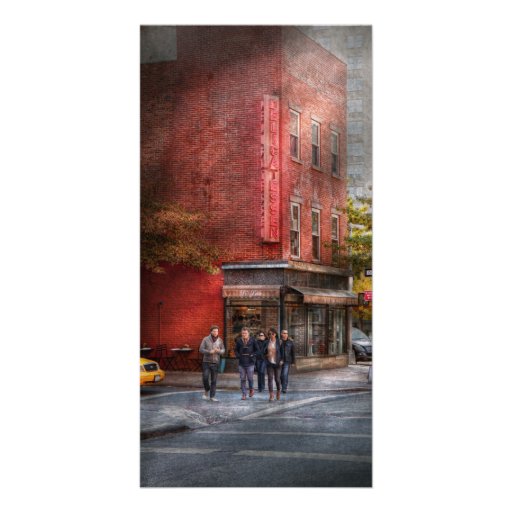 New York - Store - The old delicatessen Personalized Photo Card