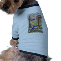 New Zealand Christchurch Pet Tee Shirt