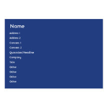New Zealand - Chubby Business Card Templates