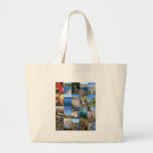 New Zealand coastal scenic Kiwiana Bags