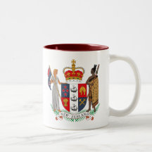New Zealand Coat of Arms Mug