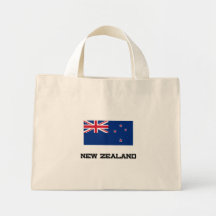 New Zealand Flag Canvas Bags