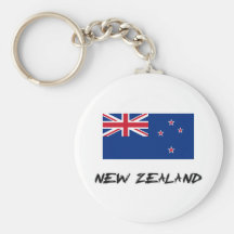 New Zealand Flag Key Chain