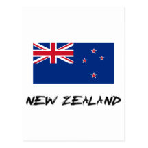 New Zealand Flag Postcard