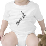 NEW ZEALAND - full of kiwis - black T-shirt
