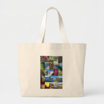 New Zealand Kiwiana nature scenes Canvas Bag