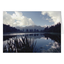 New Zealand Lake (3) Greeting Card