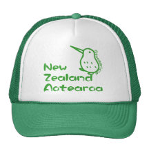 New Zealand Map Hat