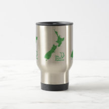 New Zealand Map Mug