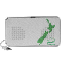 New Zealand Map Travelling Speakers